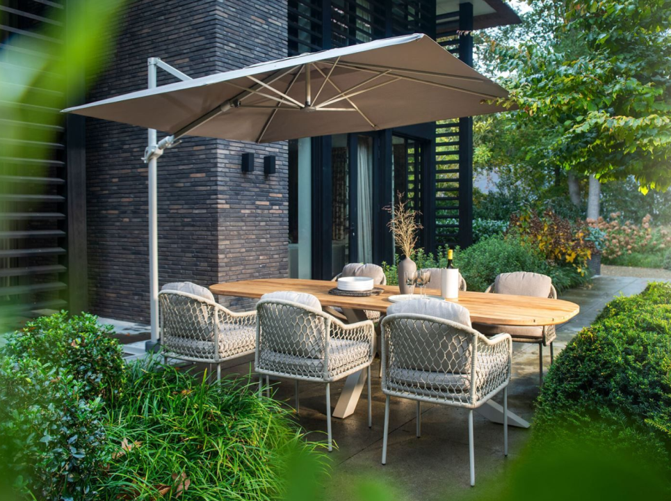 Shop jouw YOI parasol bij Timmermans Tuinmeubelen!